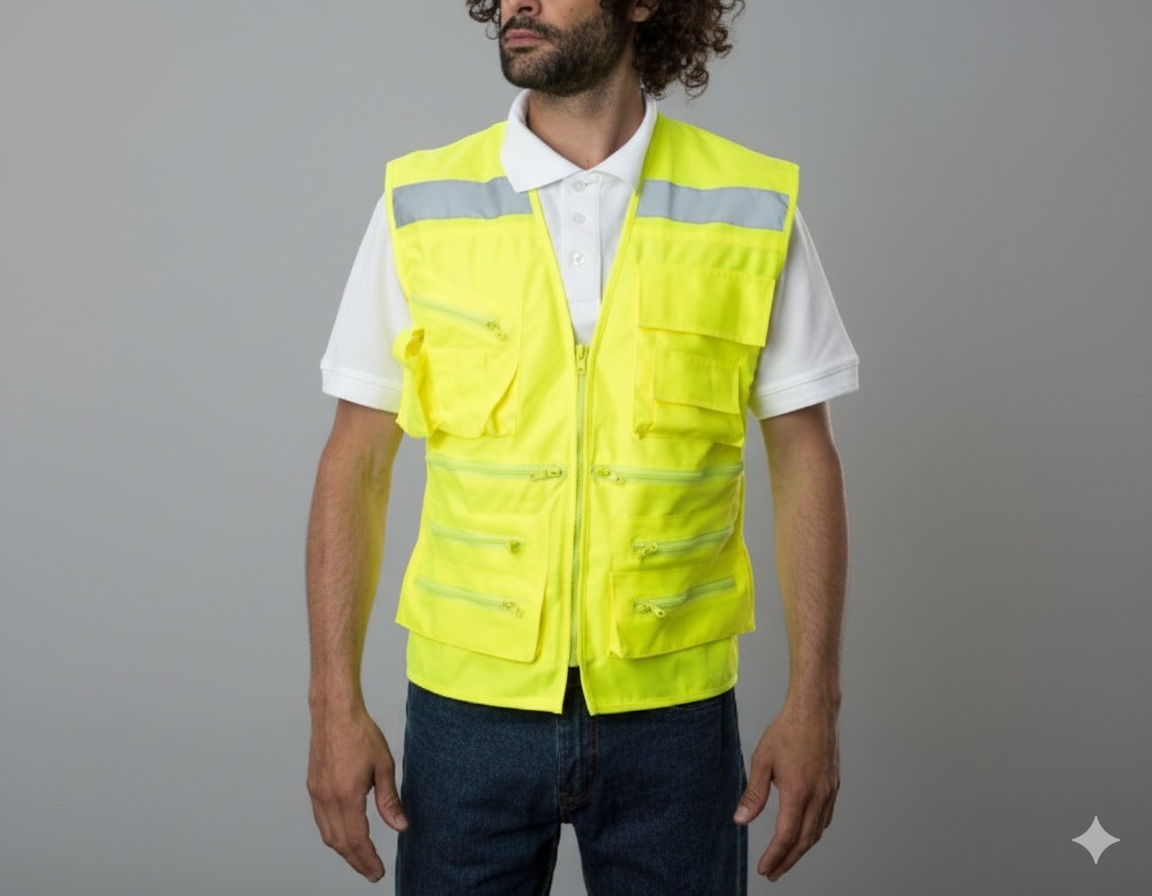 Chaleco Geólogo Amarillo $7.199