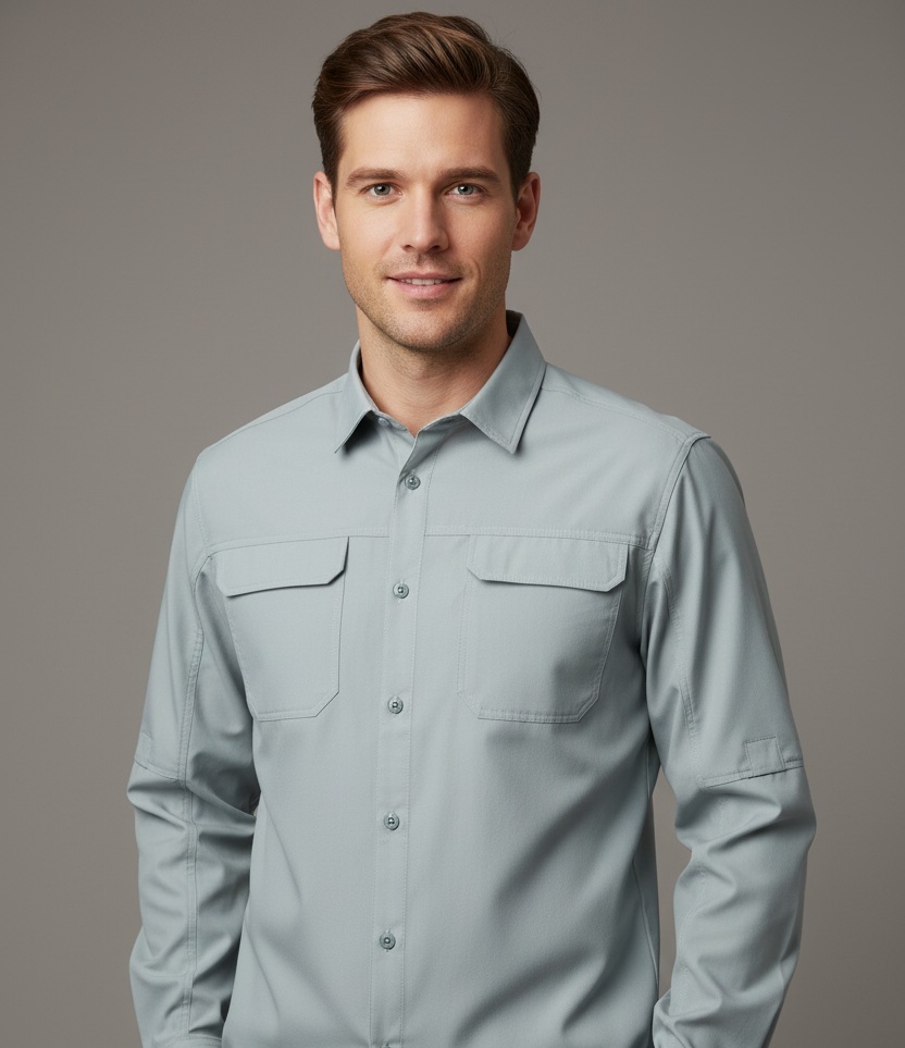 Camisa Outdoor Gris $25.990