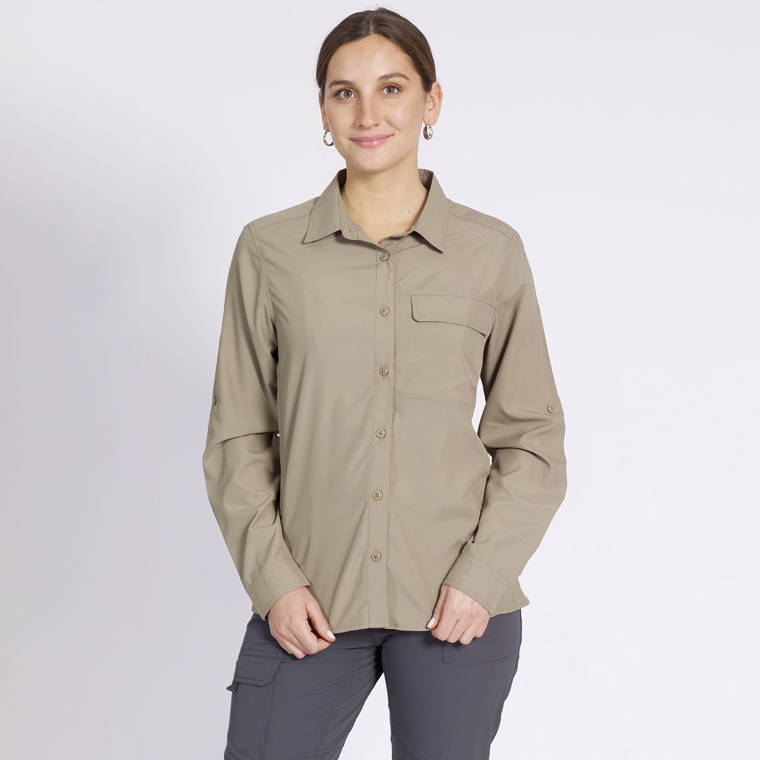 Blusa Outdoor Khaki $25.990